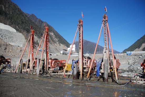 斜卡水电站大坝工程